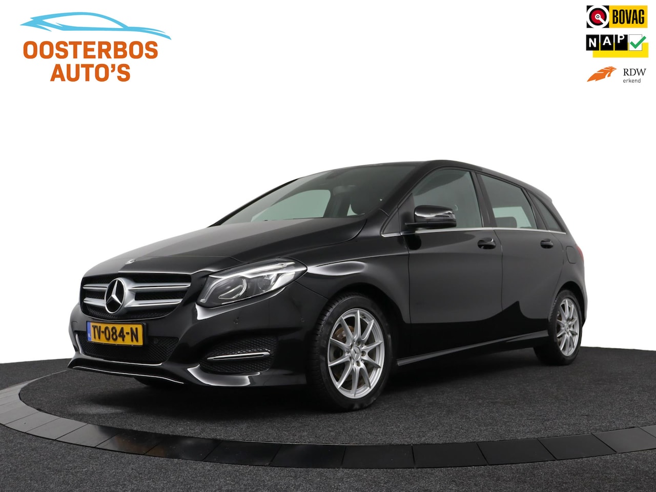 Mercedes-Benz B-klasse - 180 Ambition Automaat/Navigatie/Trekhaak/Parkeersensoren - AutoWereld.nl