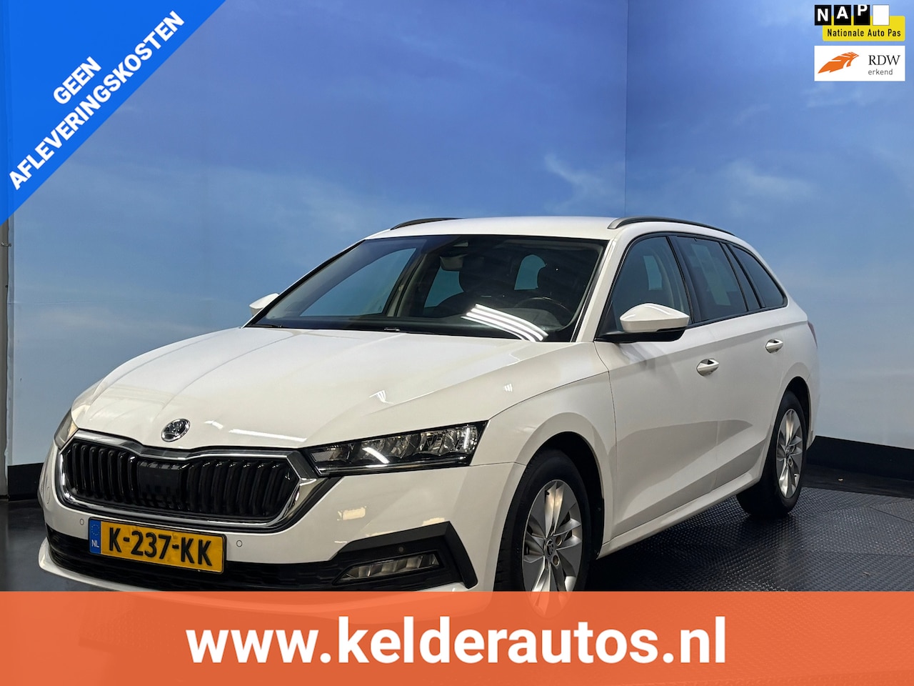 Skoda Octavia Combi - 1.0 TSI Business Edition Navi | Clima| Cruise | Trekhaak - AutoWereld.nl