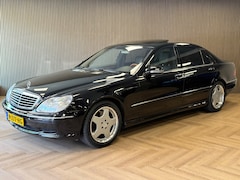 Mercedes-Benz S-klasse - AMG 55 Lang AUT. VOL OPTIES SCHUIFDAK LEDER MEMORY CAMERA CRUISE AIRCO PDC STOELVERWARMING
