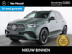 Mercedes-Benz GLE-Klasse - 400 e 4MATIC AMG Line / Panoramadak/ 22 inch/ AIRMATIC/ MANUFAKTUR Iers Midgroen/ Burmeste