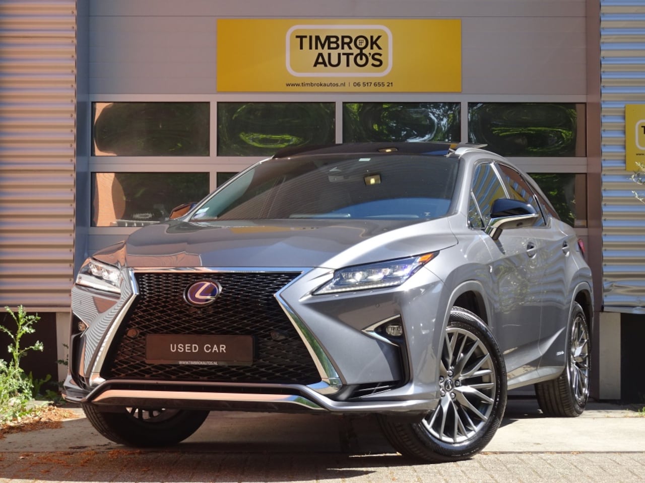 Lexus RX 450h - 4WD F-Sport *Pano/HUD/Mark L./360gr.cam/Volle auto* - AutoWereld.nl