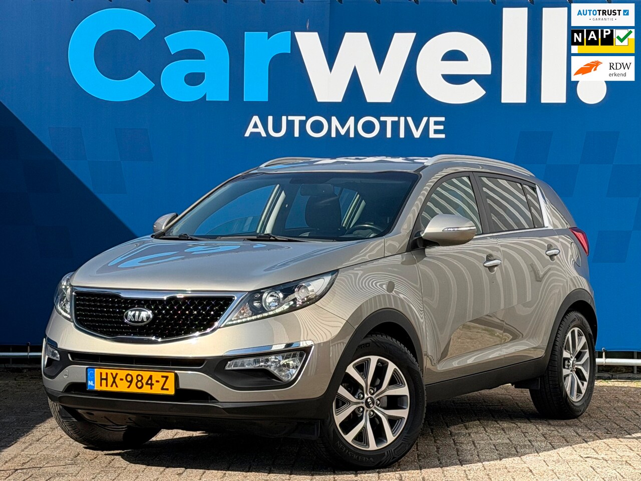 Kia Sportage - 1.6 GDI X-treme DynamicLine |Trekhaak|Leder|STLvw|Navi|Camera|Climate|Cruise|PDC| - AutoWereld.nl