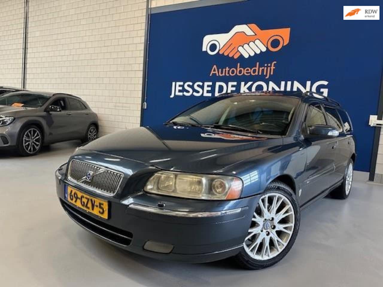 Volvo V70 - 2.5T Edition Sport Automaat / bj.2007 / leder/ open dak/ sportvelgen / memory / cruise /AP - AutoWereld.nl