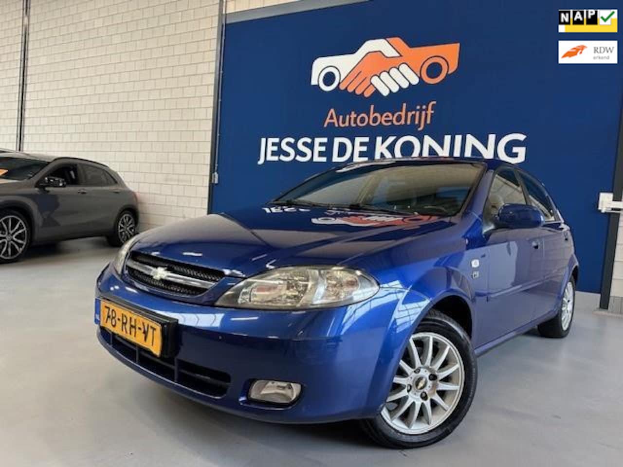 Chevrolet Lacetti - 1.8-16V Class / 5 deurs / kleur: blauw / bj.2005 / airco / trekhaak / sportvelgen/ APK 01/ - AutoWereld.nl