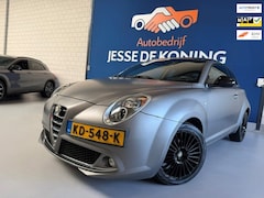 Alfa Romeo MiTo - 0.9 TwinAir Racer, kleur; mat grijs, bj.2016, NAP met 152.871 km. APK tot 11-2026