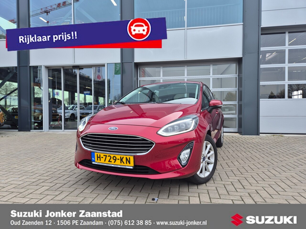 Ford Fiesta - 1.0 EcoBoost Titanium Trekhaak/Winterpack - AutoWereld.nl