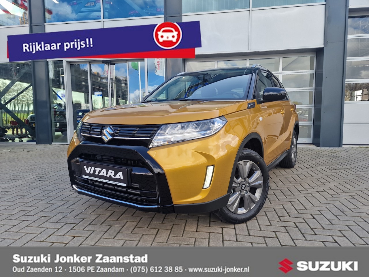 Suzuki Vitara - PAASACTIE 1.4 Boosterjet Smart Hybrid Select Automaat! - AutoWereld.nl