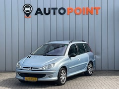 Peugeot 206 SW - 2.0 GTI NAP ORG NL|TREKHAAK|LEER|RADIO|AIRCO|ELEKTRISCHE RAMEN|LMV|