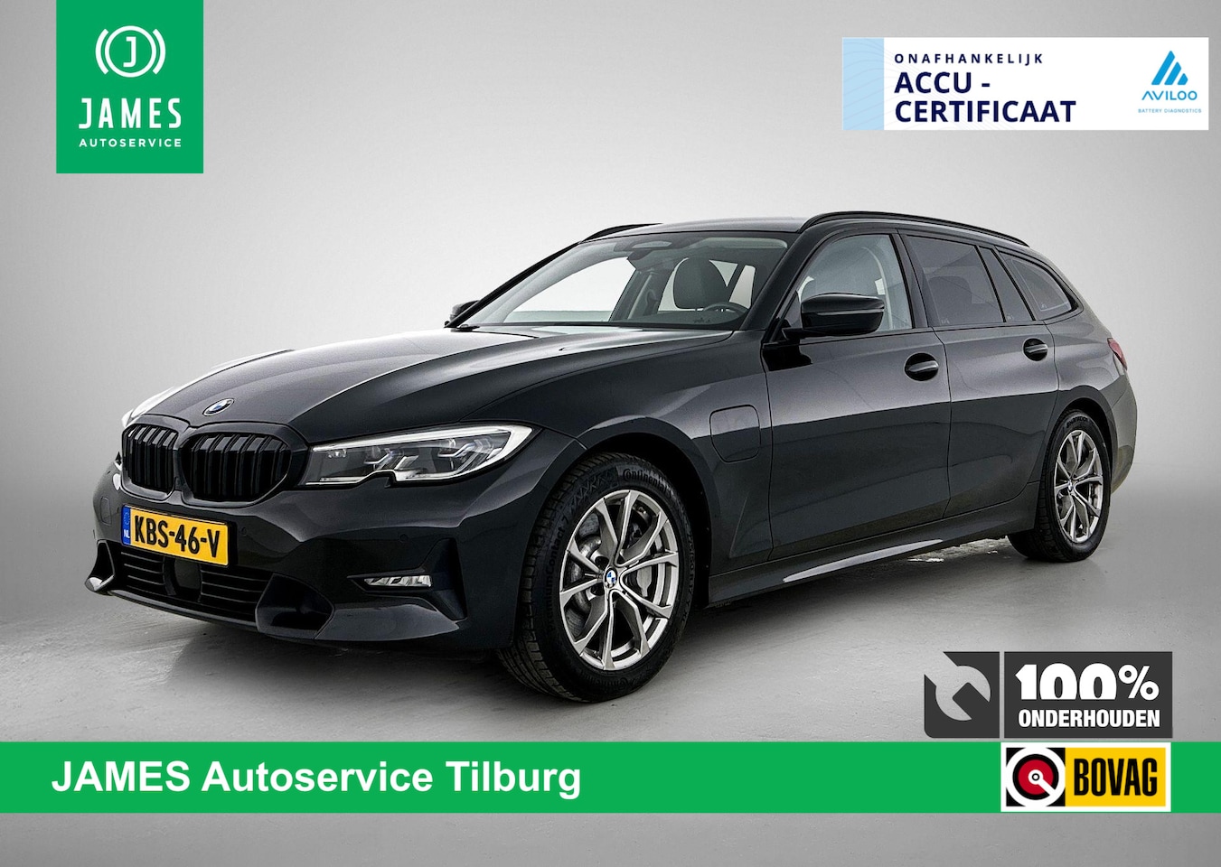 BMW 3-serie Touring - 330e High Executive Black Line | Sport Line | TREKHAAK | CARPLAY - AutoWereld.nl