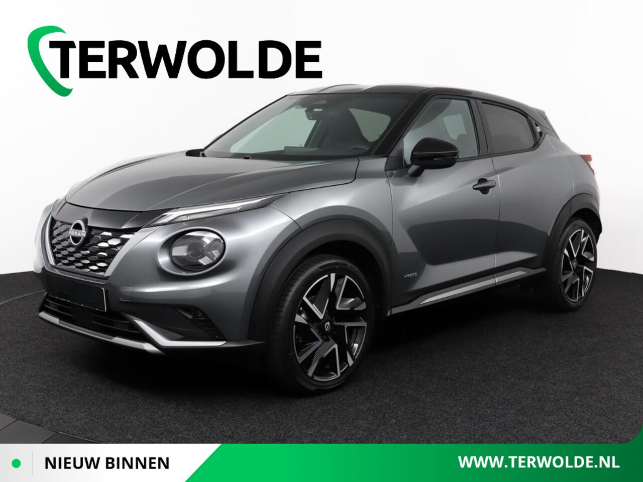 Nissan Juke - 1.6 Hybrid N-Design | €7.580 PAASVOORDEEL! | Stoel, stuur verwarming | 360 camera | Adapti - AutoWereld.nl