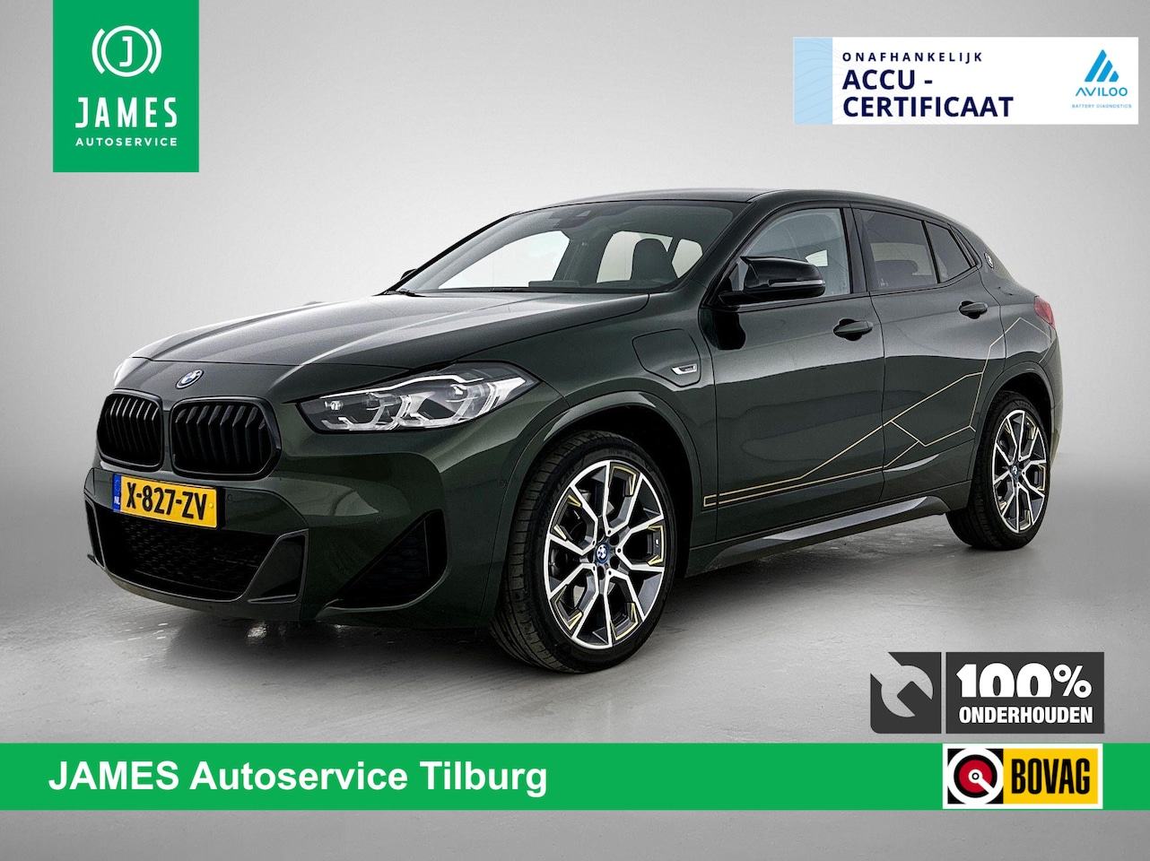BMW X2 - xDrive25e High Executive GOLDPLAY M-SPORT | HEAD-UP | AD-CRUISE | LEER - AutoWereld.nl