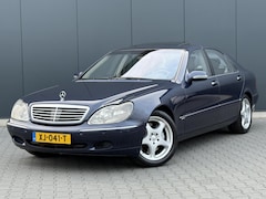 Mercedes-Benz S-klasse - 600 Lang V12 Zeer Netjes - Schuifdak - Adaptief