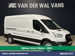 Ford Transit - 2.0 TDCI 131pk L3H2 Euro6 *Rijklaar Direct Rijden* Airco | Camera | Navigatie | Apple Carp