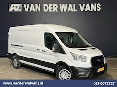 Ford Transit - 2.0 TDCI 131pk L3H2 Euro6 Airco | Camera | Navigatie | Apple Carplay | Stoelverwarming Cru