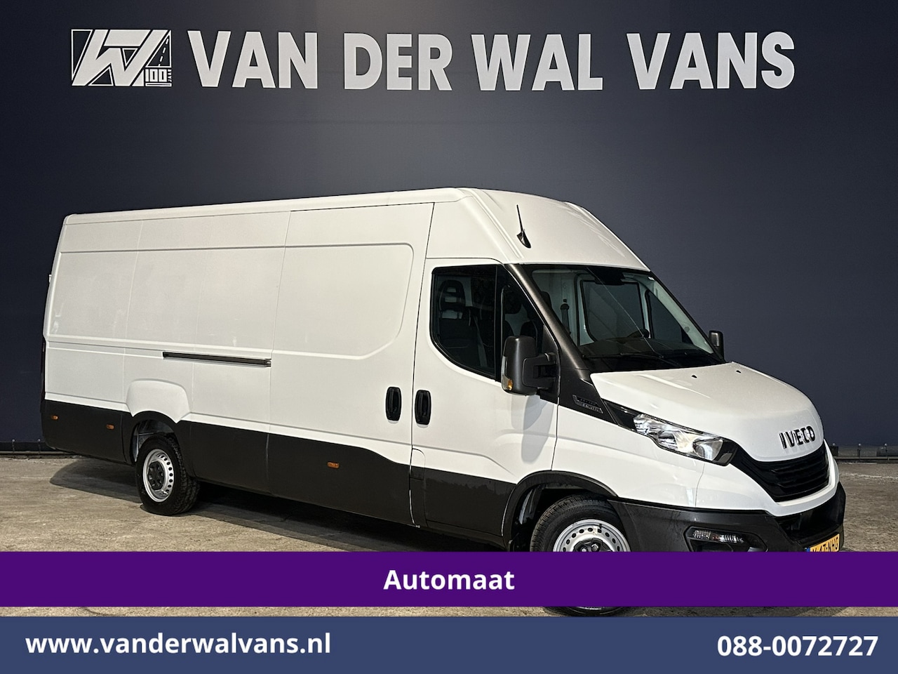 Iveco Daily - 35S16V 157pk Automaat L3H2 Euro6 Airco | 3500kg Trekvermogen | Bijrijdersbank - AutoWereld.nl