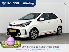 Kia Picanto - 1.0 DPi GT-Line | Lage km-stand | Leer | Lm-wielen | Navigatie | Camera | Parkeersensoren