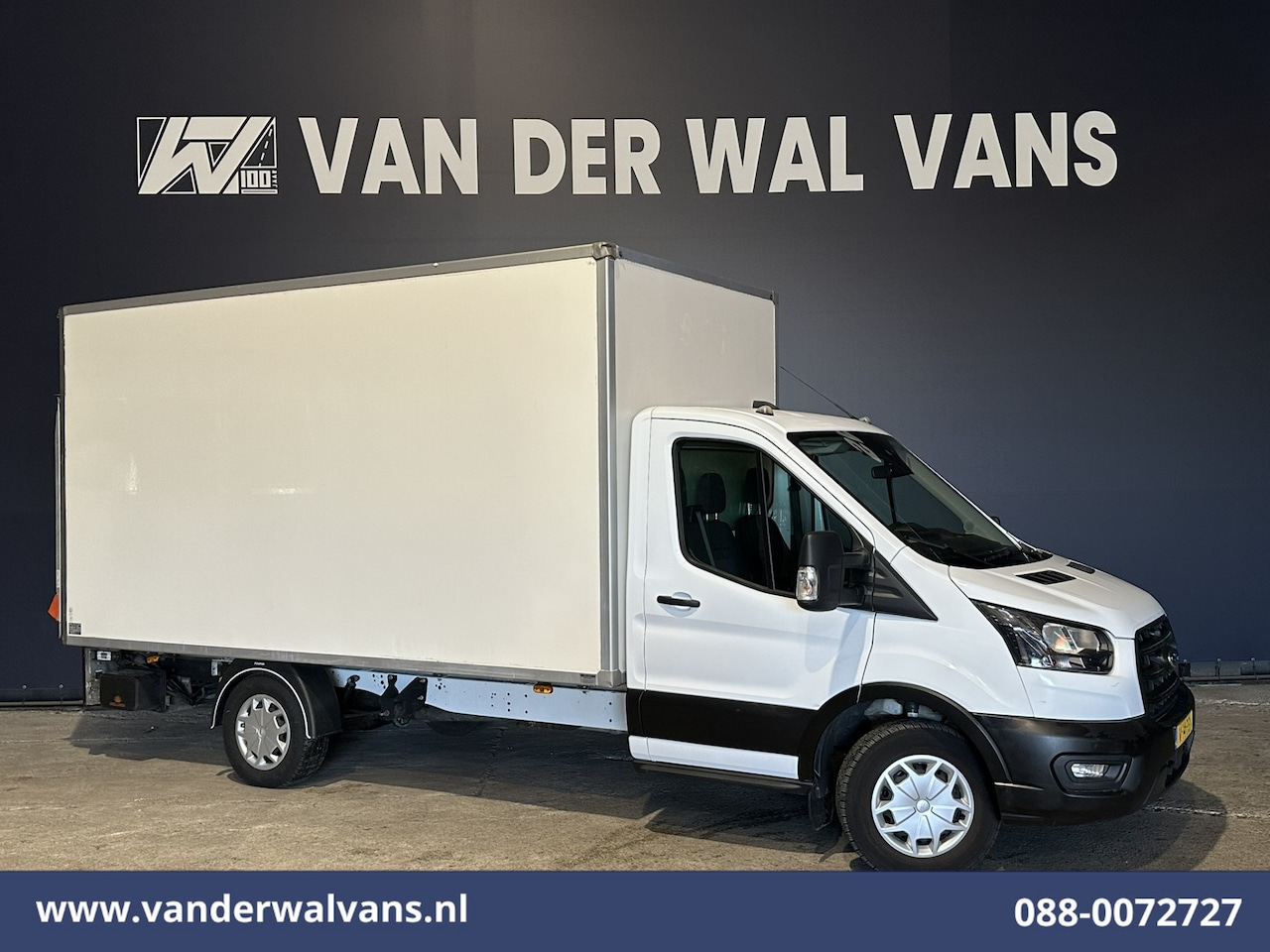 Ford Transit - 2.0 TDCI 131pk Bakwagen Laadklep Euro6 Airco | Cruisecontrol | Verwarmde voorruit Bijrijde - AutoWereld.nl