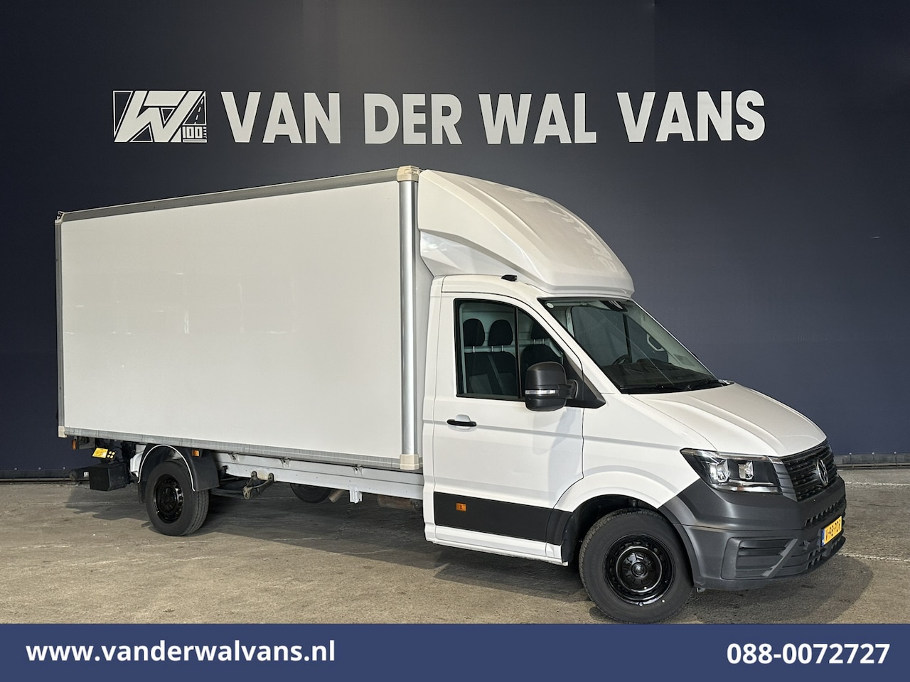 Volkswagen Crafter - 2.0 TDI 141pk Bakwagen Laadklep Euro6 Airco | Camera | Apple Carplay Cruisecontrol, Bijrij - AutoWereld.nl