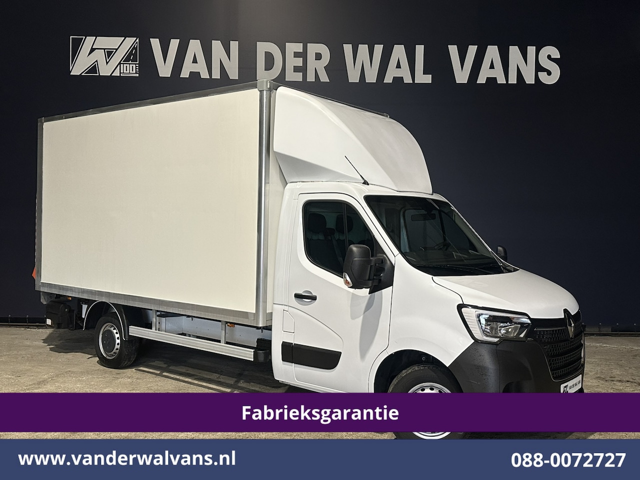 Renault Master - 2.3 dCi 146pk Bakwagen 222cm hoog Laadklep Euro6 Fabrieksgarantie Airco | Camera | Navigat - AutoWereld.nl