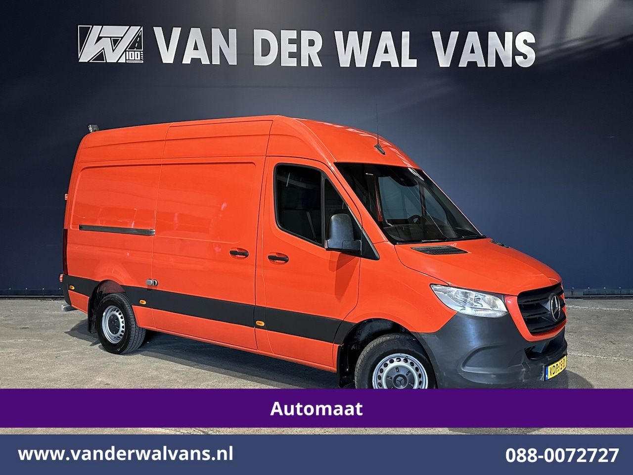 Mercedes-Benz Sprinter - 316 CDI 164pk Automaat 3500kg Trekhaak L2H2 Inrichting Euro6 Airco | Navigatie | Camera Ap - AutoWereld.nl