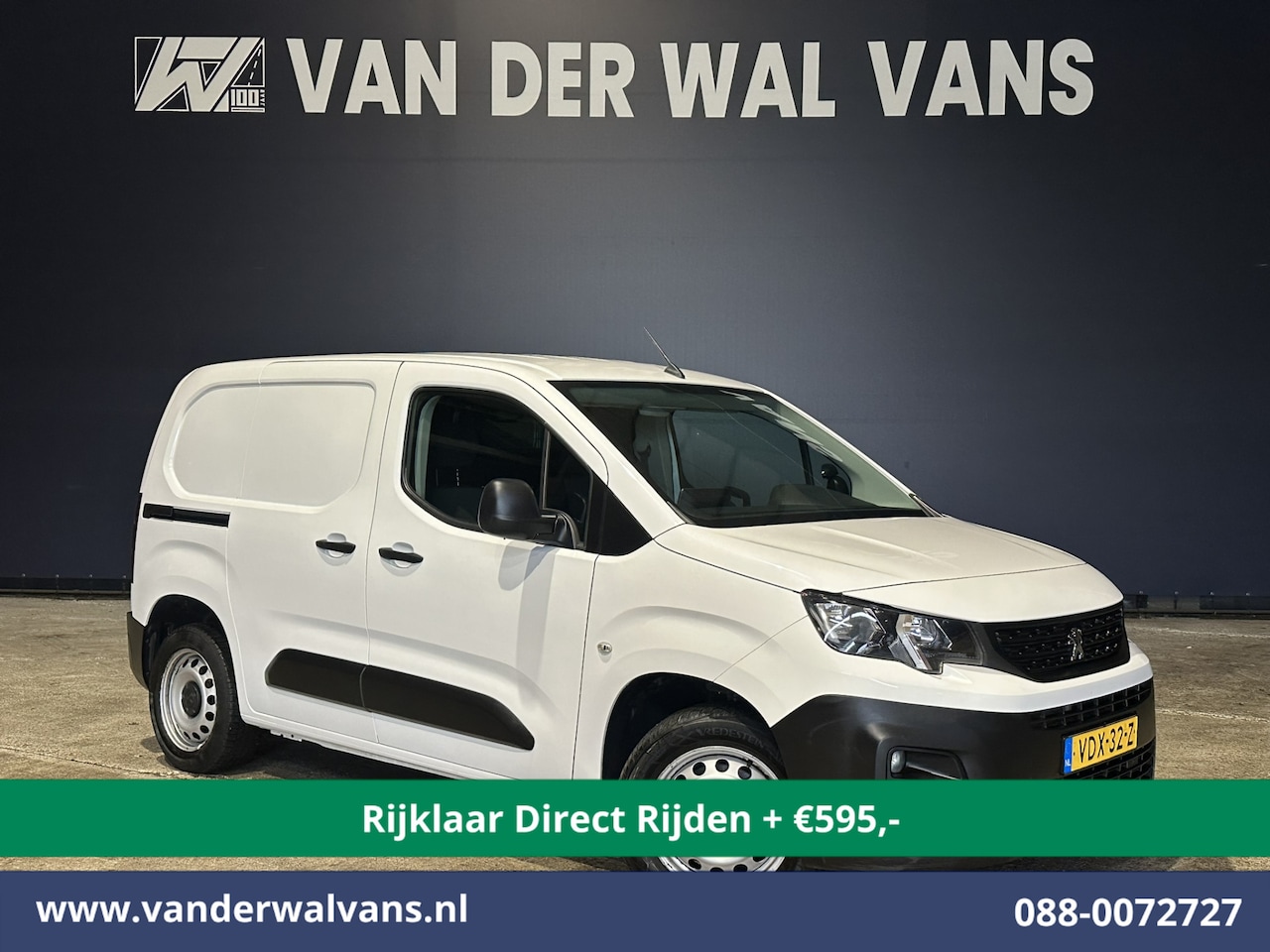 Peugeot Partner - 1.5 BlueHDI 102pk L1H1 inrichting Euro6 *Rijklaar Direct Rijden* Airco | Camera | Navigati - AutoWereld.nl