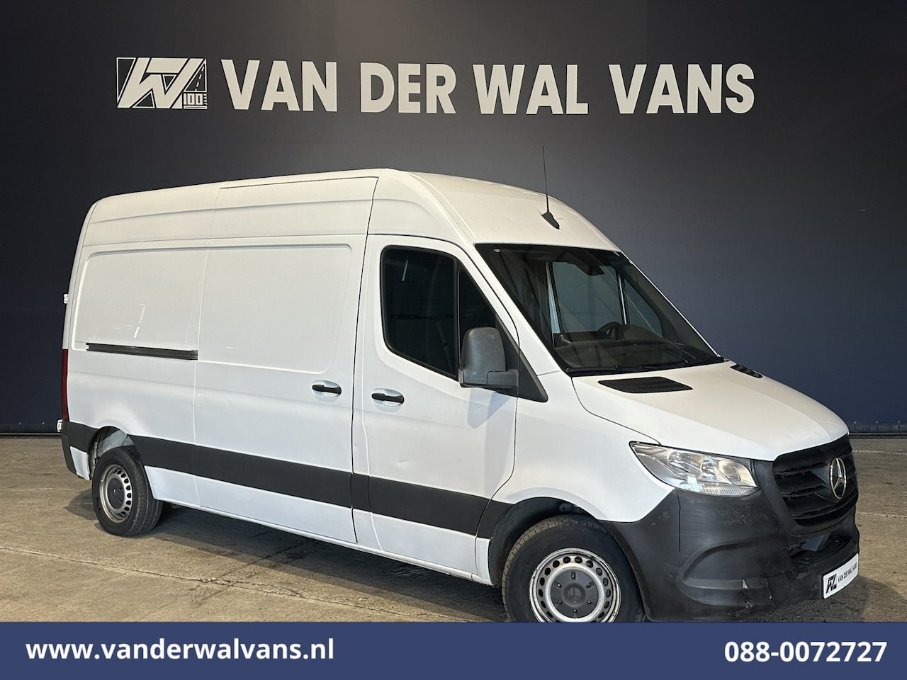 Mercedes-Benz Sprinter - 314 CDI 143pk L2H2 Euro6 Airco | Camera | Apple Carplay | Android Auto | Parkeersensoren B - AutoWereld.nl
