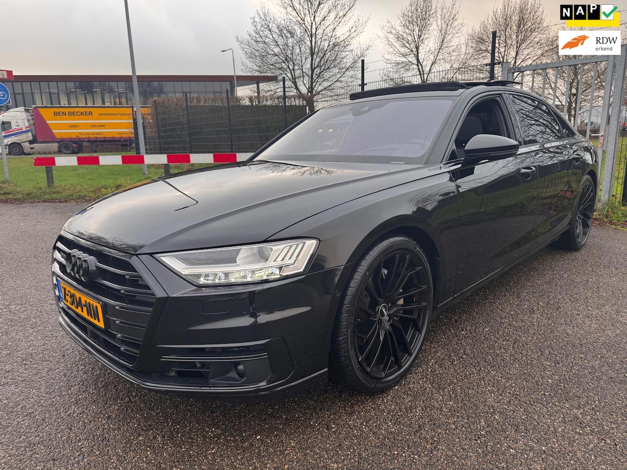 Audi A8 - 50 TDI quattro Lang Pro Line Plus Pano B&O HuD 21inch Blackpack - AutoWereld.nl