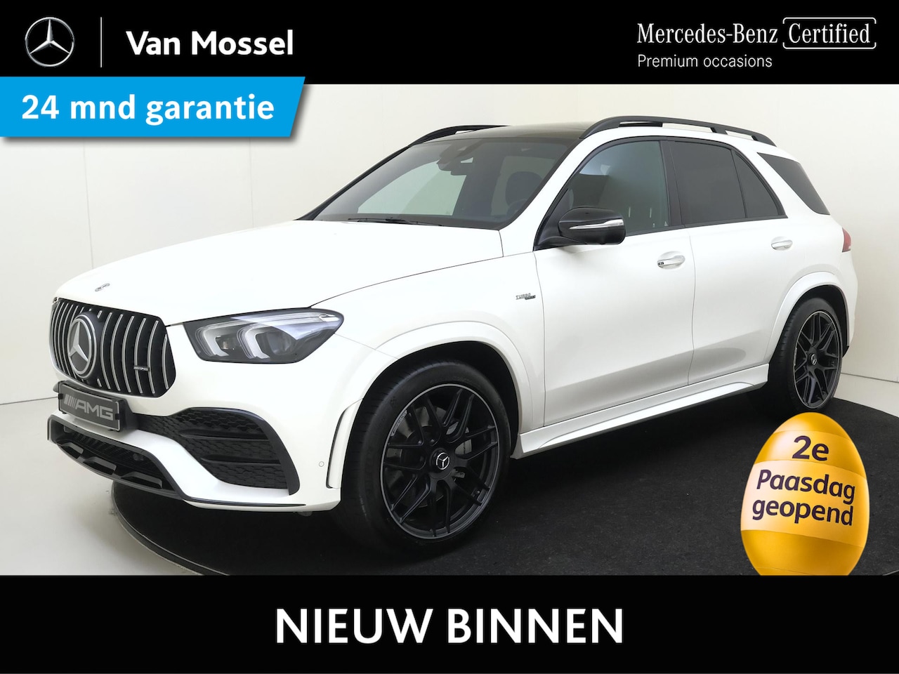 Mercedes-Benz AMG GLE - 53 4MATIC+ Premium Plus /Panoramadak /Burmester 3D /360 Camera /Elek Trekhaak - AutoWereld.nl