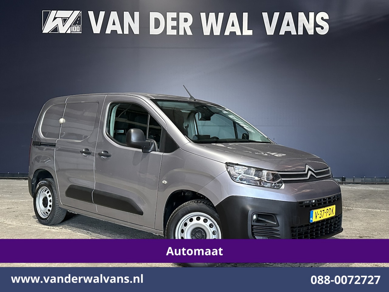 Citroën Berlingo - 1.5 BlueHDI 131pk Automaat L1H1 Euro6 Airco | 3-Zits | Apple Carplay | Cruisecontrol Andro - AutoWereld.nl