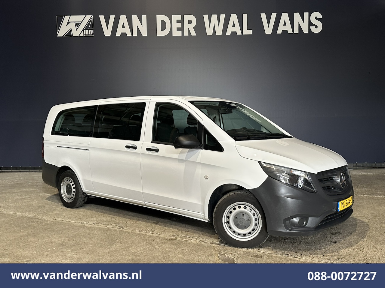 Mercedes-Benz Vito Tourer - 109 BlueTEC Tourer 8-persoons Personenbus L3H1 Euro6 Airco Achterklep - AutoWereld.nl