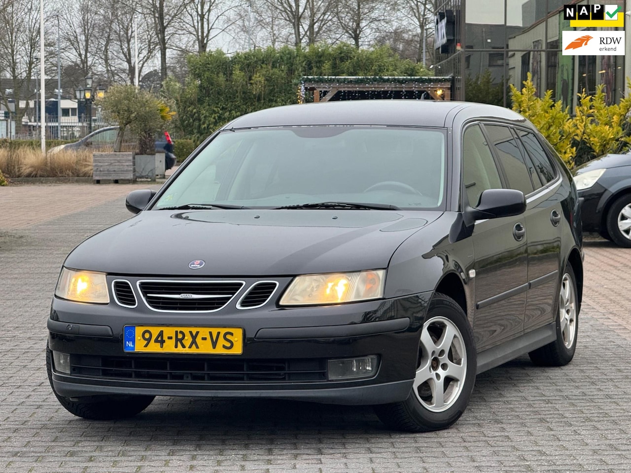 Saab 9-3 Sport Estate - 1.8 T | APK 29-01-2027 | Airco | Elektrische ramen | Trekhaak | Multistuurwiel | - AutoWereld.nl