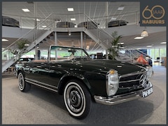 Mercedes-Benz SL-klasse Cabrio - SL230, 1964, Donker groen, Cognac interieur
