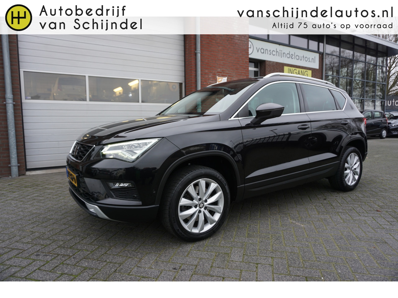 SEAT Ateca - 1.0 ECOTSI 116PK LIMITED EDITION OKT 2017 ORIGINEEL NEDERLANDS CAMERA TREKHAAK FULL LED AN - AutoWereld.nl