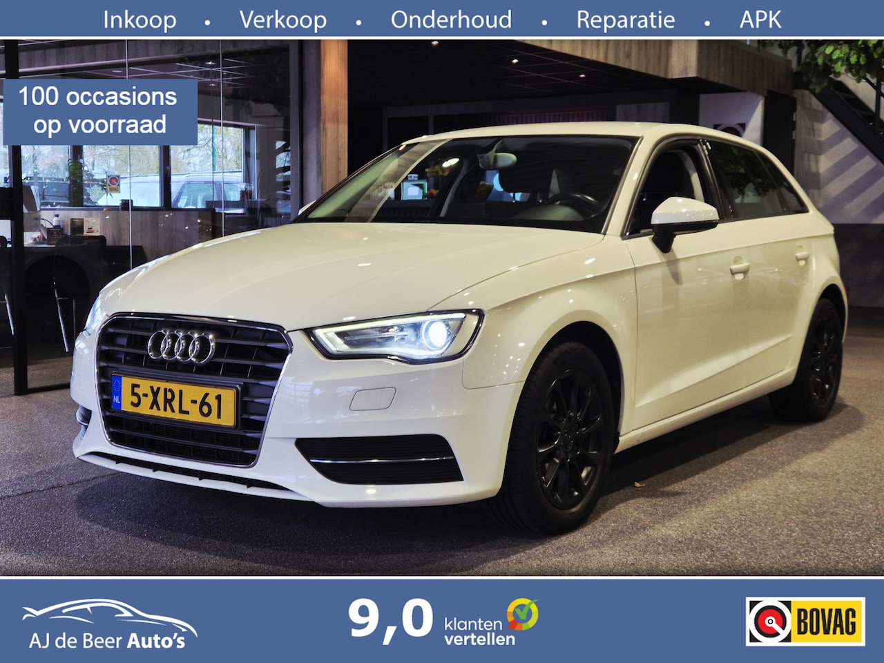 Audi A3 Sportback - 1.6 TDI Attraction Pro Line plus Clima | Navi | Trekhaak | Cruise | LMV - AutoWereld.nl