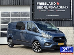 Ford Transit Custom - 300 2.0 TDCI Dubbele Cabine Trekhaak/Carplay/Camera/Navi/Cruise/17"