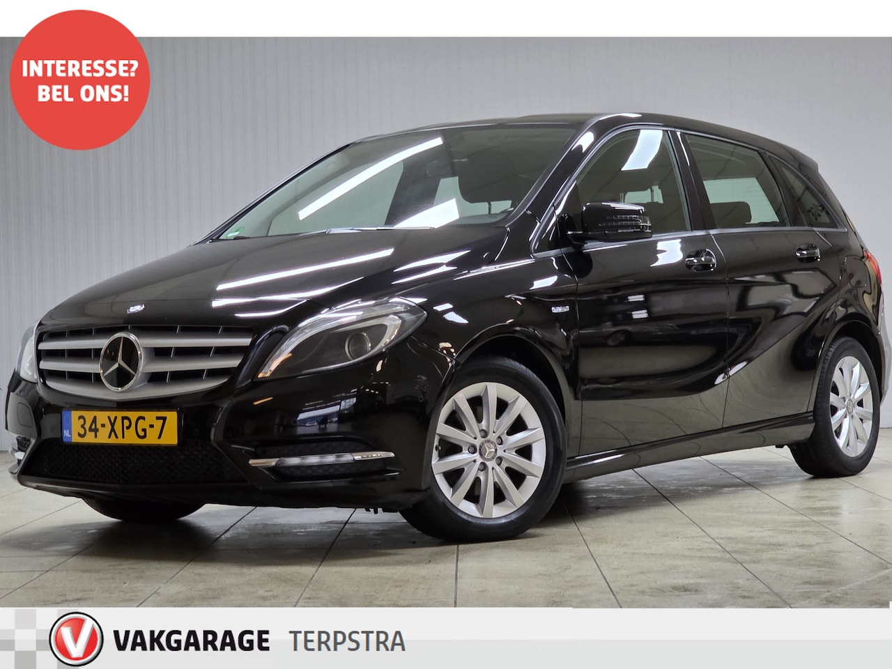 Mercedes-Benz B-klasse - 200 Ambition /Trekhaak! /Bi-Xenon /Navi /Airco /Cruise /Elek. pakket /Bluetooth /Isofix /A - AutoWereld.nl