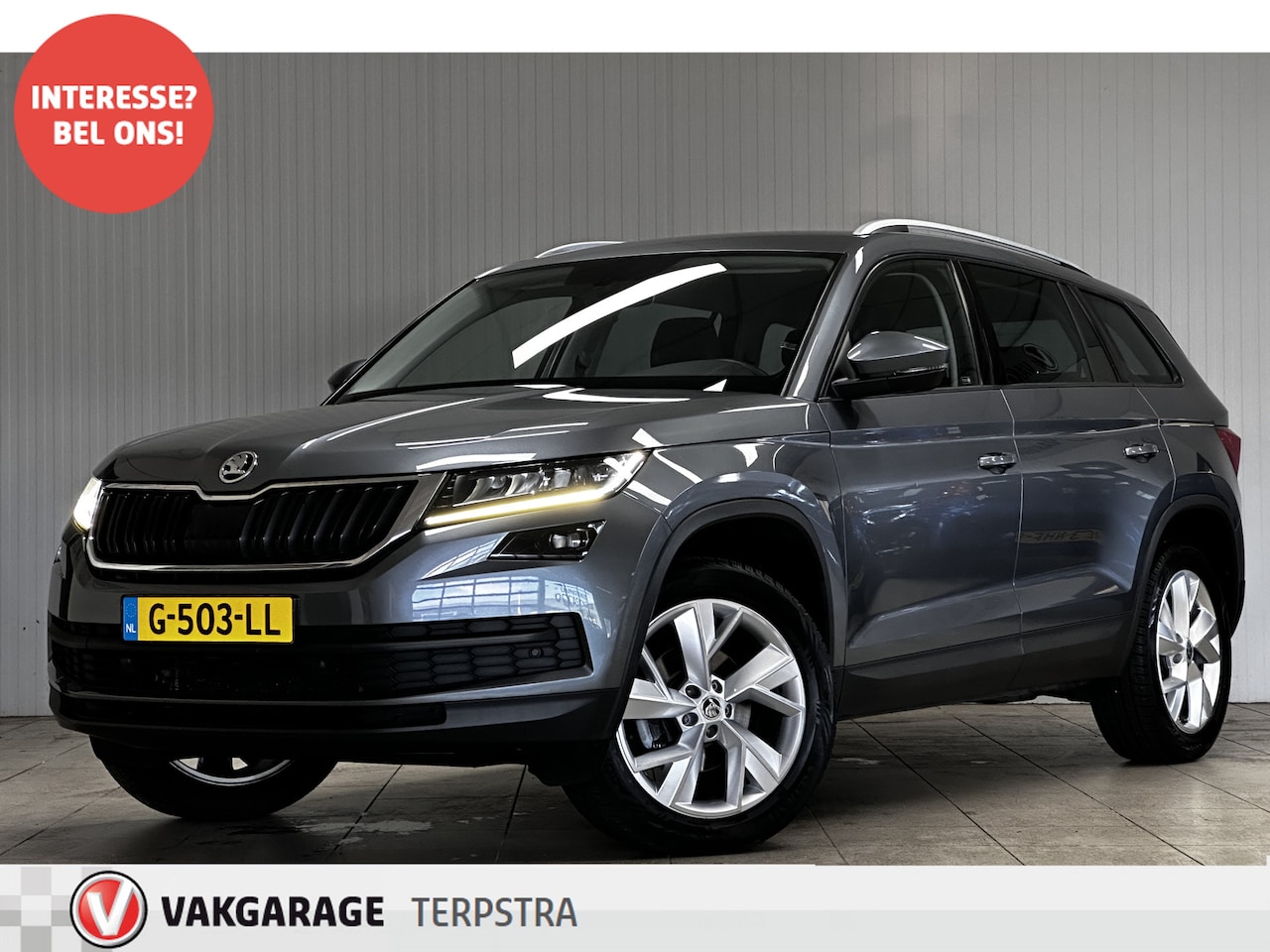 Skoda Kodiaq - 1.5 TSI Limited Business Edition/ Trekhaak/ Camera/ LED Koplampen/ LEDER-Alcantara/ Audio- - AutoWereld.nl