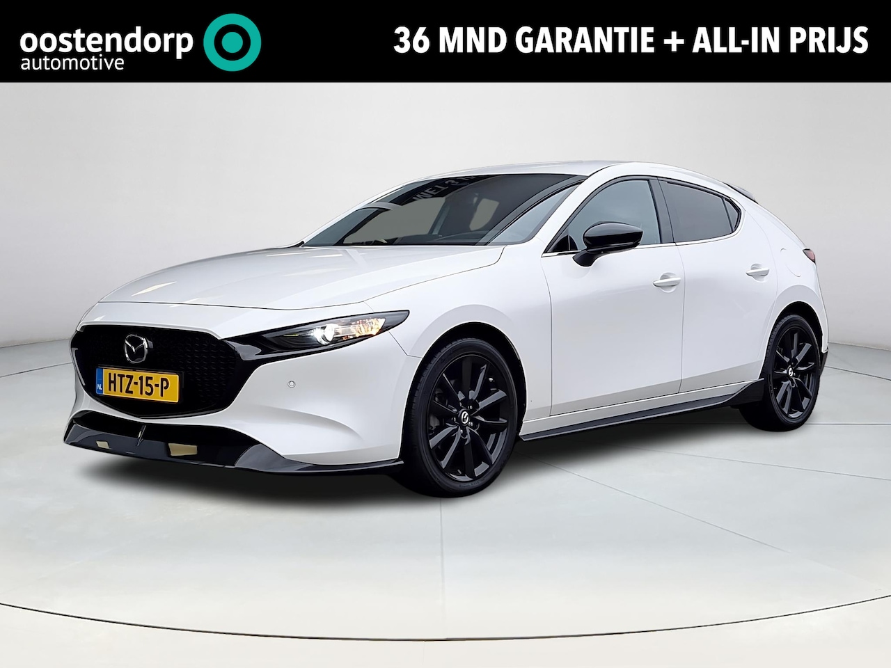 Mazda 3 - 2.0 e-SkyActiv-X M Hybrid 186 Nagisa | Aero pakket | Alcantara/Leder met stoelgeheugen | A - AutoWereld.nl