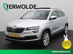 Skoda Karoq - 1.0 TSI Ambition Business | AUTOMAAT | Panoramadak | Trekhaak | Parkeercamera | Stoelverw.
