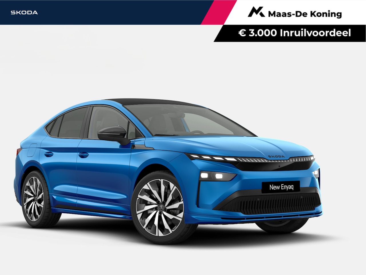 Skoda Enyaq Coupé iV - 85 Sportline | 21' Supernova | Business Upgrade pakket Advanced | Trekhaak - AutoWereld.nl