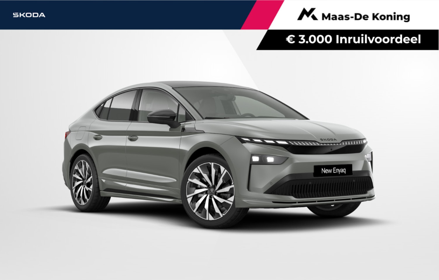 Skoda Enyaq Coupé iV - 85 Sportline | 21' Supernova | Business Upgrade pakket Advanced | Trekhaak - AutoWereld.nl