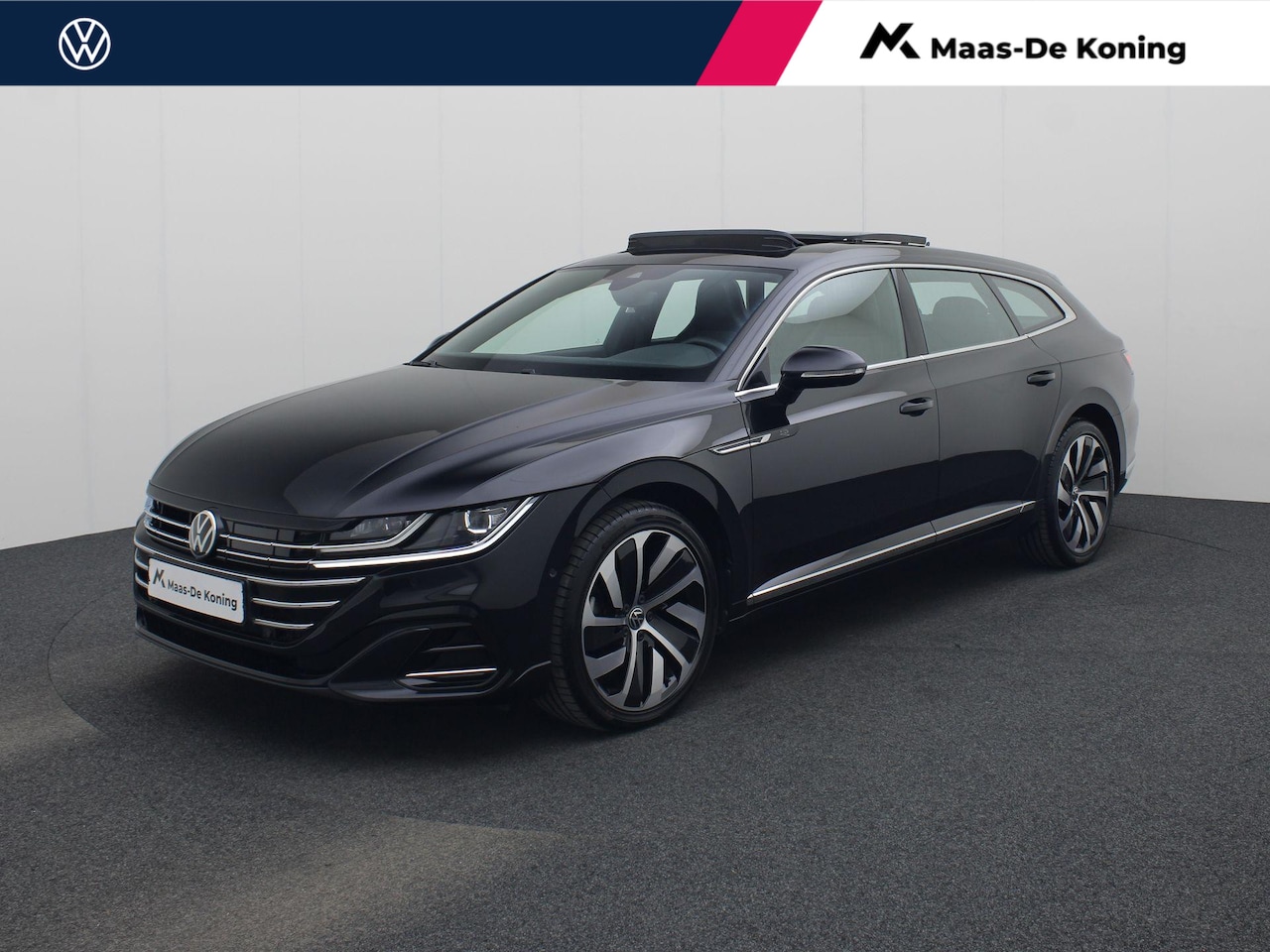 Volkswagen Arteon Shooting Brake - 1.4TSIeHybrid 160kW/218PK R-Line DSG · Panoramadak · Leder · 360°Camera + Parkeersensoren - AutoWereld.nl