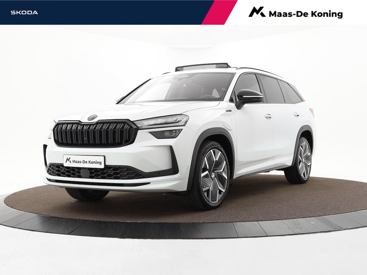 Skoda Kodiaq - 1.5 TSI 204pk DSG PHEV Sportline Business · Panoramadak · CANTON Audio · 360gr. camera · E - AutoWereld.nl
