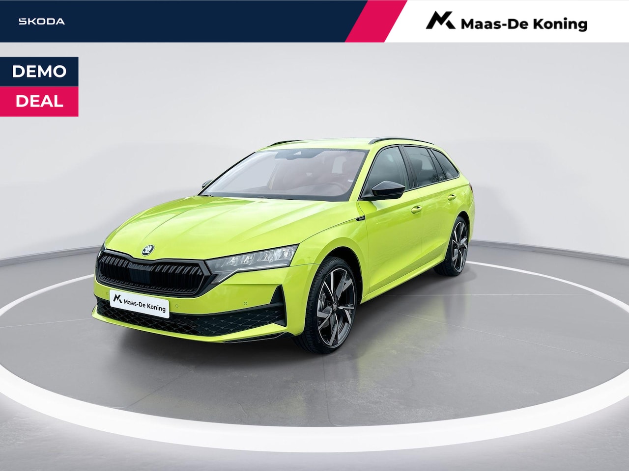 Skoda Octavia Combi - Sportline Business 1.5 TSI m-HEV 110 kW / 150 PK Combi | 19'' Lichtmetalen Velgen | Trekha - AutoWereld.nl