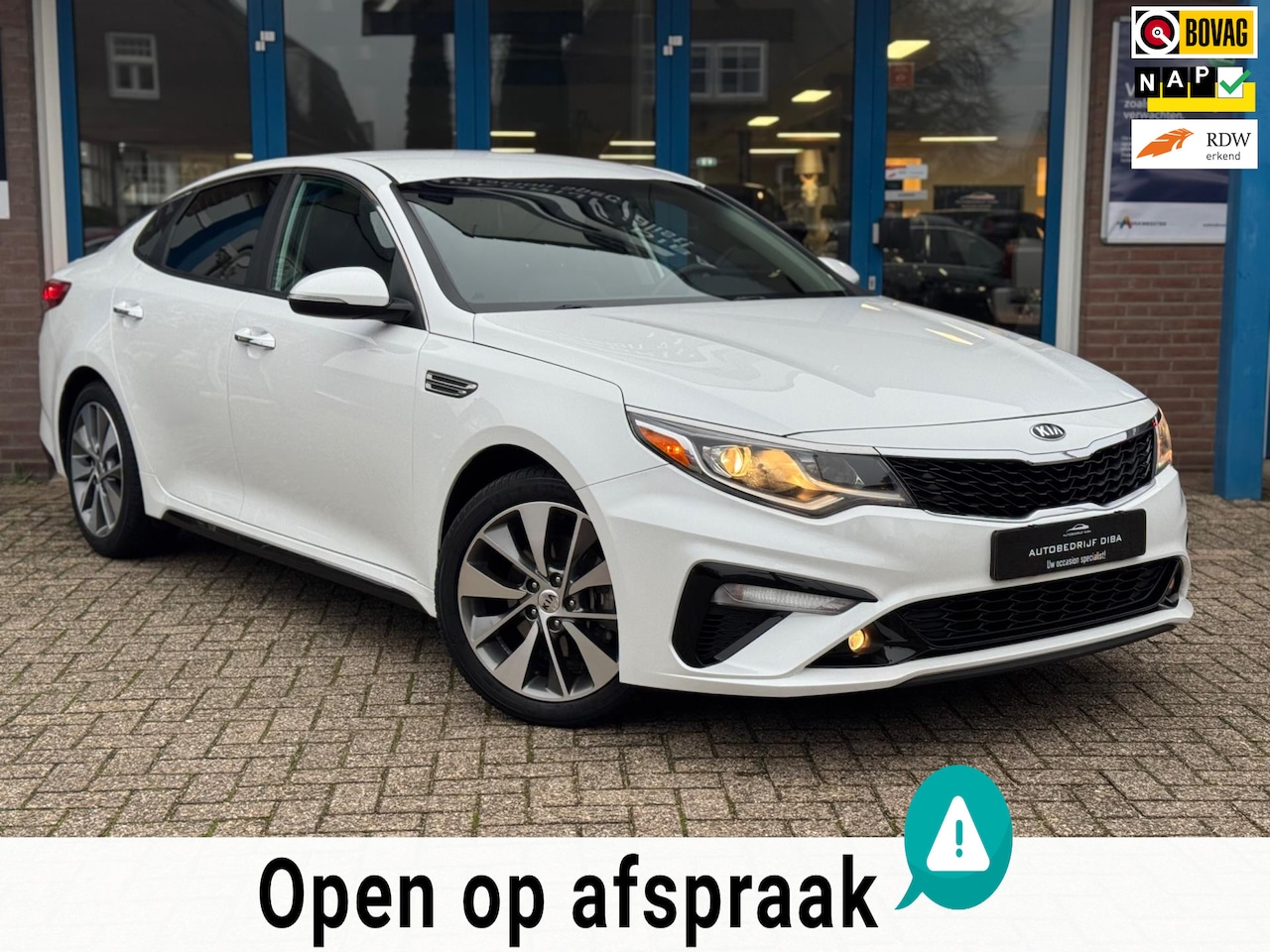 Kia Optima - S 2.4 AUT 2019 LEDER CLIMA LM APK NAP! - AutoWereld.nl