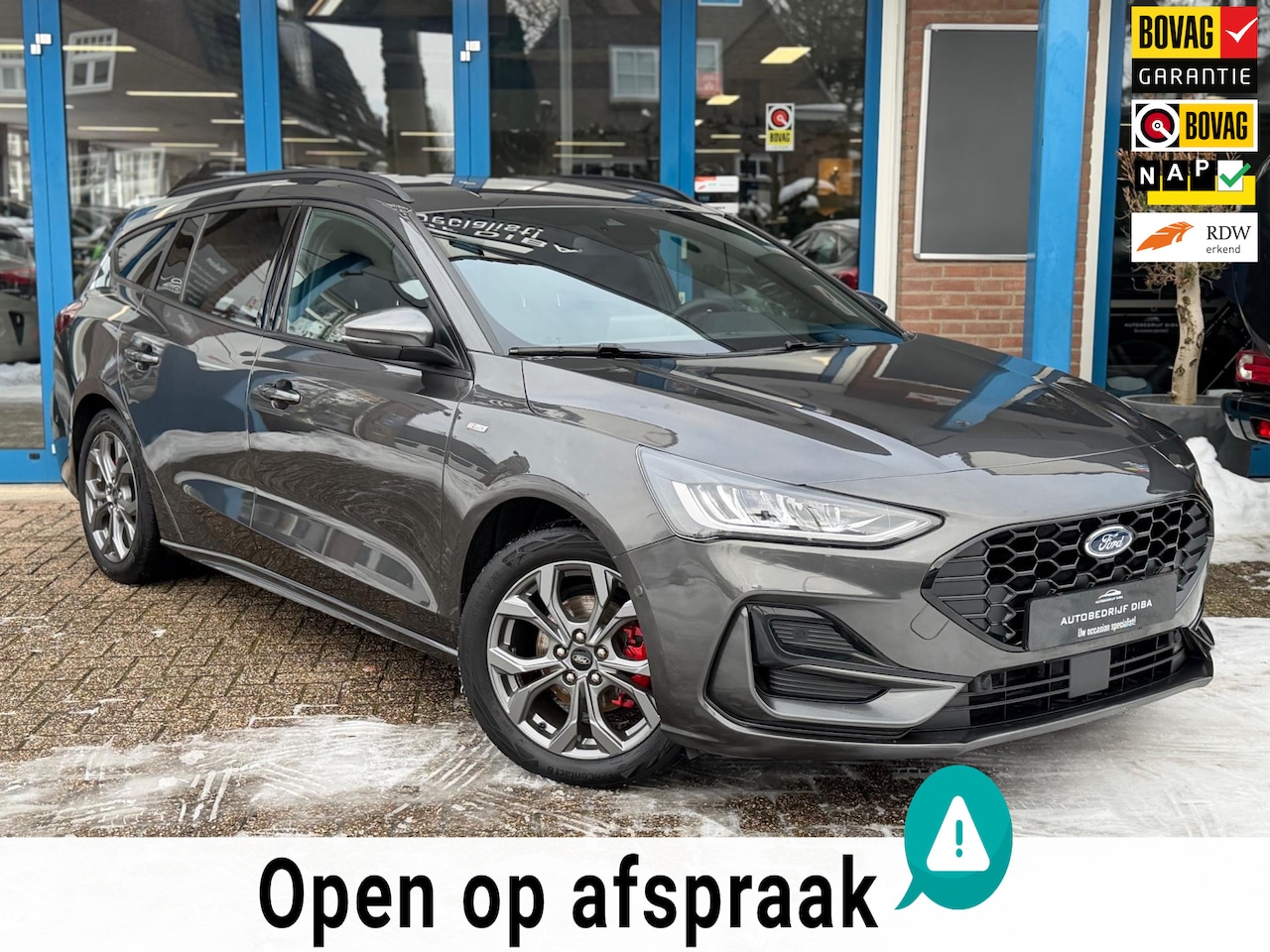 Ford Focus Wagon - 1.0 EcoBoost Hybrid ST Line 2022 NAVI NAP! - AutoWereld.nl