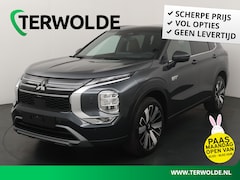 Mitsubishi Outlander - 2.4 PHEV Instyle+ | demo| MY 26 | Grijs Metallic met Zwart Dak en Bruin Leder |