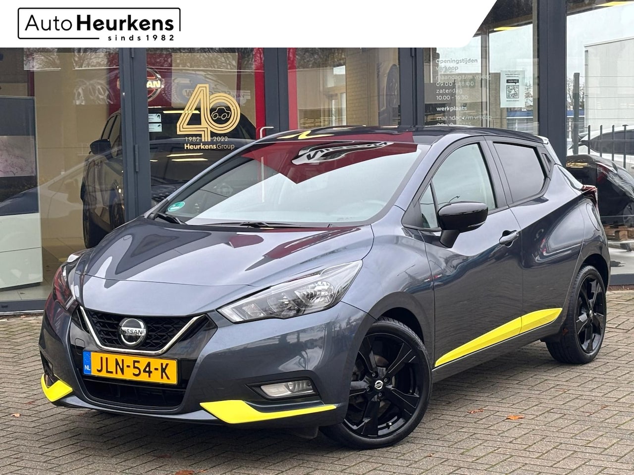 Nissan Micra - IG-T 92 Xtronic Kiiro | AUTOMAAT | NAVIGATIE | STOELVERWARMING | 17 INCH | LIMITED EDITION - AutoWereld.nl