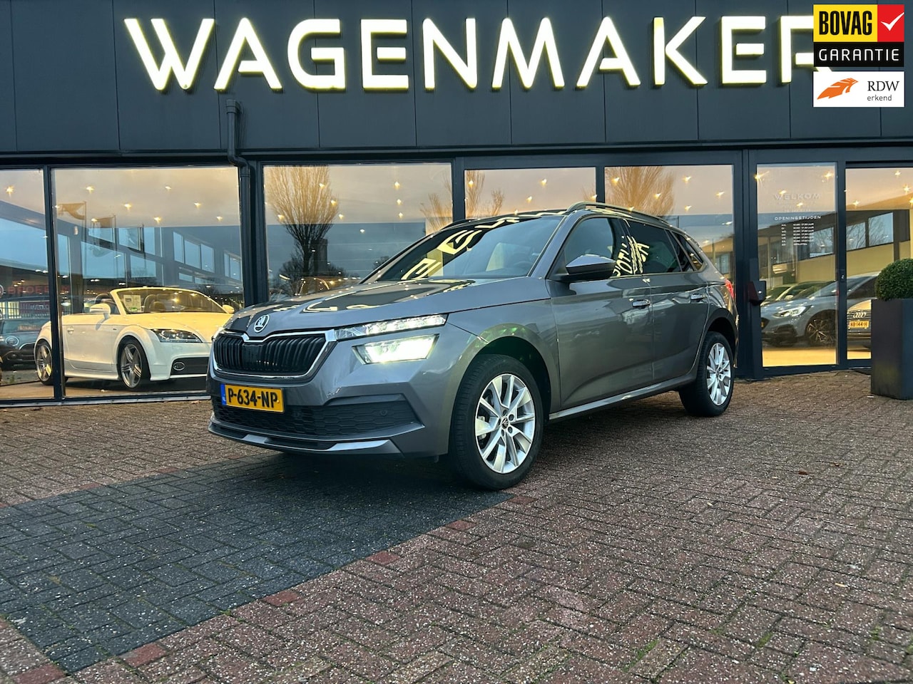 Skoda Kamiq - 1.0 TSI Sport Business AUT|Clima|Cruise|CARPLAY! - AutoWereld.nl
