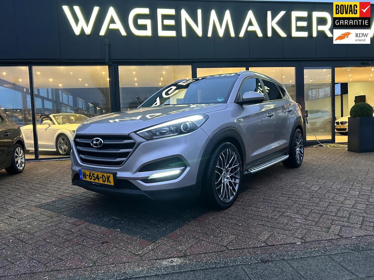 Hyundai Tucson - 1.6 T-GDi Premium Clima|Cruise|NAVI|CAMERA - AutoWereld.nl